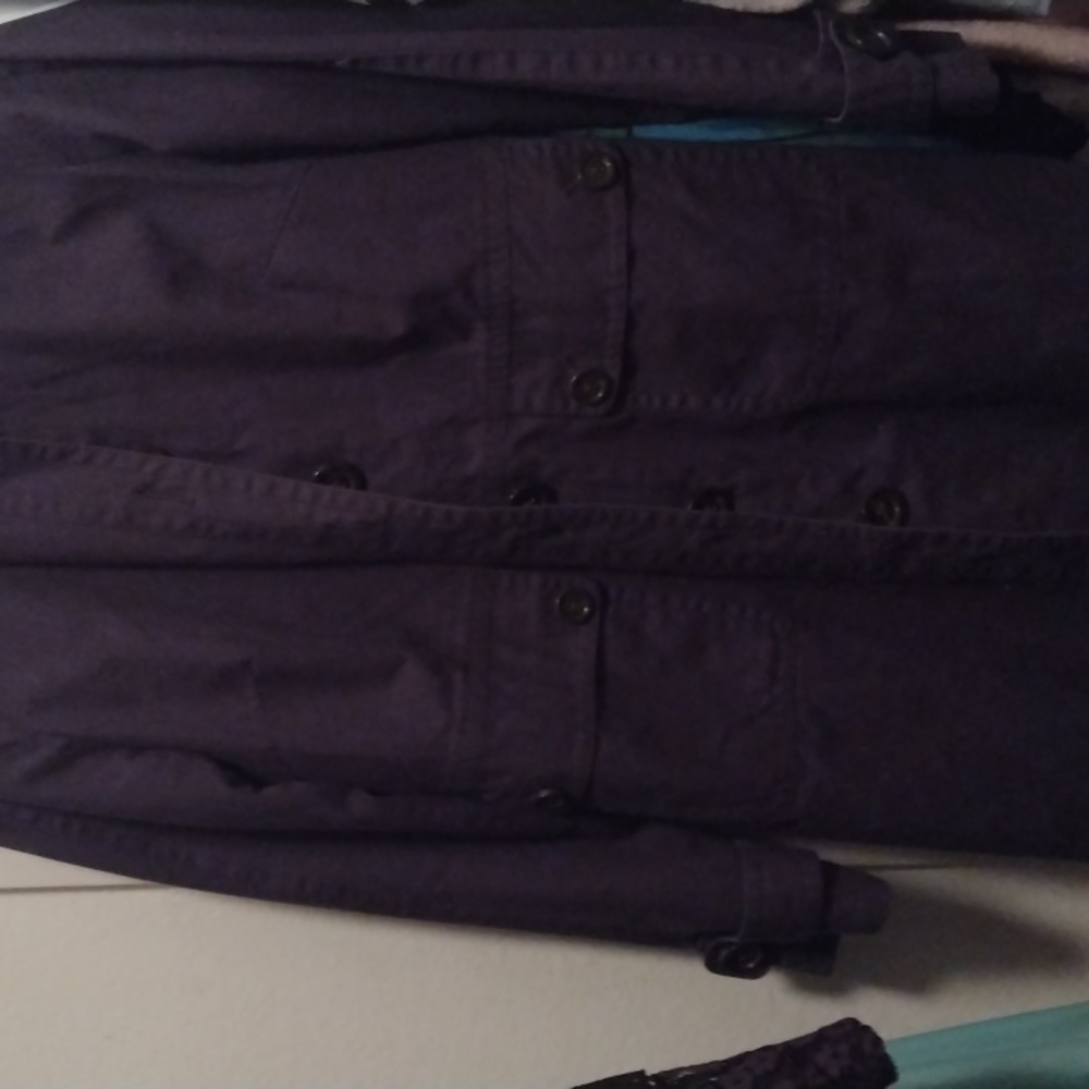 Gap Navy blue Cotton Cloth casual coat.